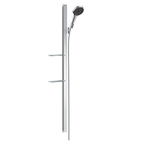 Hansgrohe Rainfinity Душевой набор (ручной душ 130мм, 3jet, штанга 900мм, держатель, шланг), цвет: хром