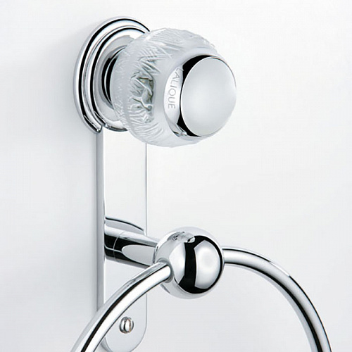 THG Panthere Cristal clair Полотенцедержатель - кольцо 18см., подвесной, цвет: хром/прозрачный хрусталь