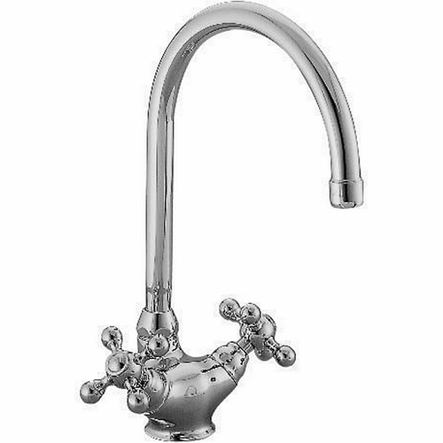 CISAL Arcana Ceramic Смеситель для кухни на 1 отверстие, цвет: хром