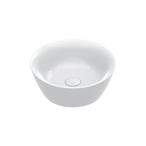 Catalano Italy Раковина 42см накладная, без отв., цвет: белый глянцевый