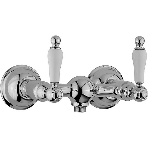 CISAL Arcana Toscana Смеситель двухвентильный настенный для душа, цвет: хром 