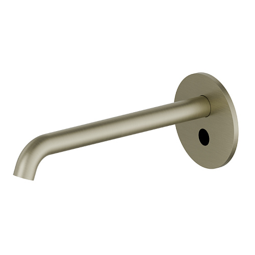 Newform Sensitive Смеситель для раковины, встраиваемый, электронный, цвет: PVD brushed pale gold