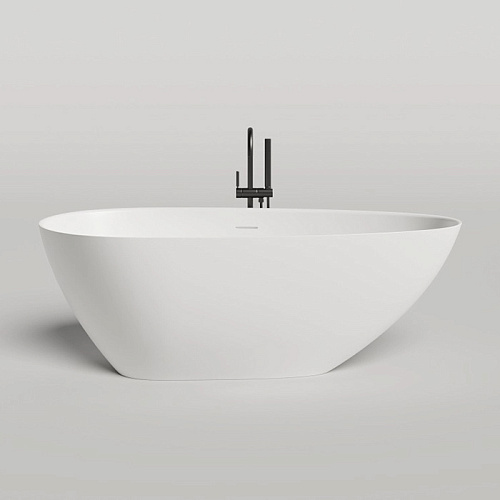 Salini Paola Ванна 172х82.5х60см., отдельностоящая, "Click-Clack" , сифон, интегрир. слив-перелив, S-Sense, цвет: белый