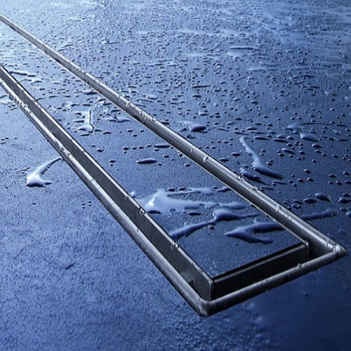TECE drainline, Комплект для установки дренажного канала 800 мм из нержавеющей стали 