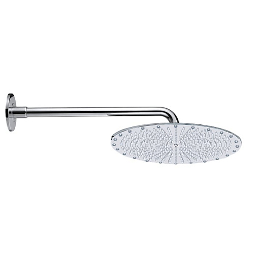 BOSSINI PARIS-OKI Верхний душ Ø 400 мм, настенный кронштейн Ø 28 x 400 мм, цвет: хром