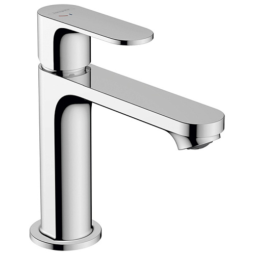 Hansgrohe Rebris S Смеситель для раковины, 1 отв., CoolStart, EcoSmart+, с донным клапаном, цвет: хром
