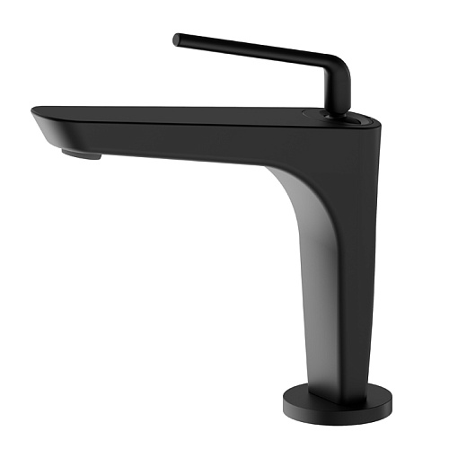 Newform O'Rama Смеситель для раковины, 1 отв., цвет: черный матовый