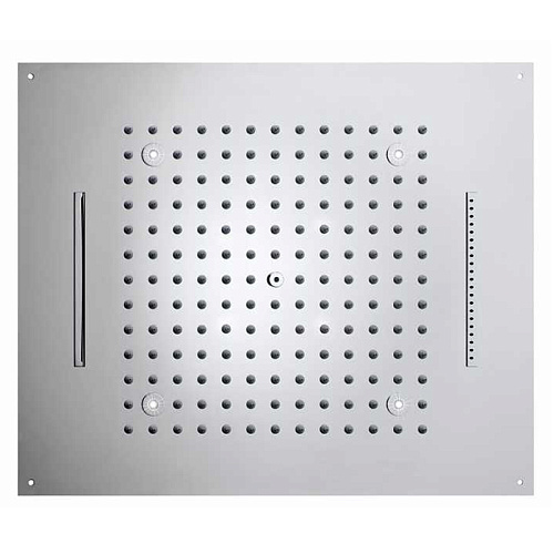 BOSSINI DREAM/3 Верхний душ 570 x 470 мм, 3 режима (дождь, каскад, водопад), с 4 LED (белый), блок питания/управления, цвет: хром