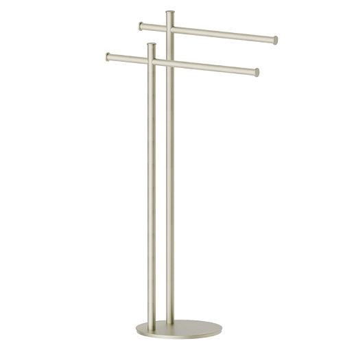 Newform Accessori tondi Полотенцедержатель напольный, цвет: PVD brushed pale gold