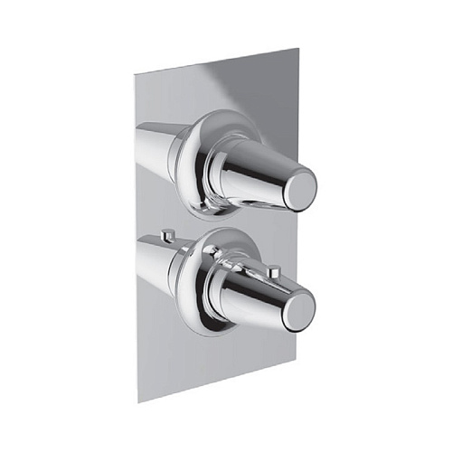 Cisal Vita Смеситель встраиваемый термостатический для душа 3 выхода, цвет: хром