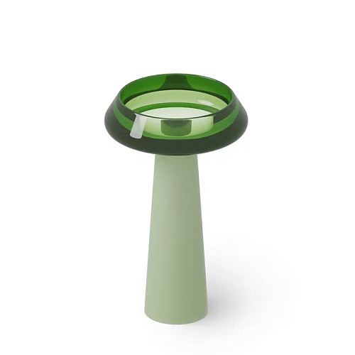 Dea Design Pedestal Basin Раковина 54.5x54.5х90см., напольная, без отв., Glasstech, прозрачная смола, цвет: Emerald R3