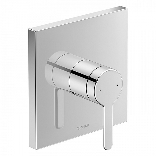 Duravit C.1 Смеситель для душа, встраиваемый, цвет: хром