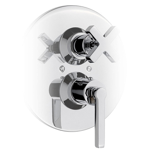 Nicolazzi Termostatico Встраиваемого смеситель, 3/4” с запорным вентилем, цвет: хром