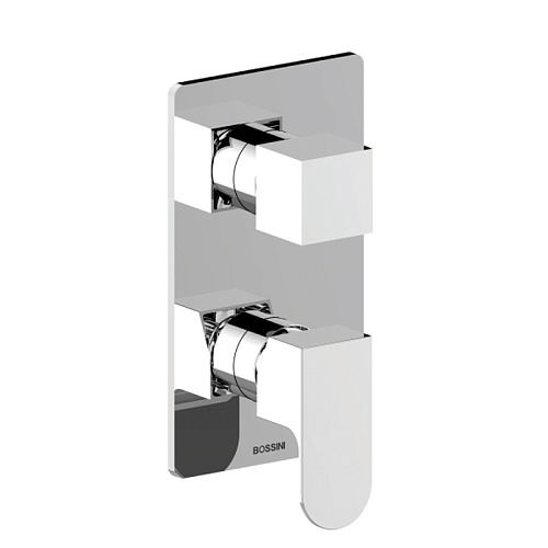 Bossini Gillo Наружная часть монорычажного универсального смесителя GILLO на 2-5 выходов, цвет: хром