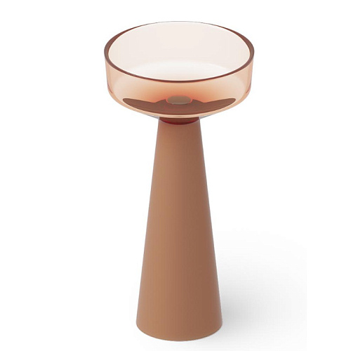 Dea Design Раковина 42.5х85см., напольная, без отв., цвет: brown copper