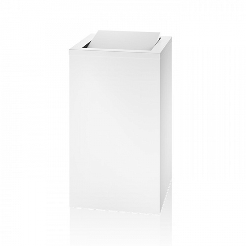Decor Walther DW 215 Корзина для белья 32x32x58см, напольная, цвет: белый матовый