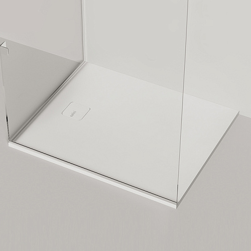 Salini Oasi Душевой поддон 120х100см, с сифоном, S-Stone, цвет белый матовый