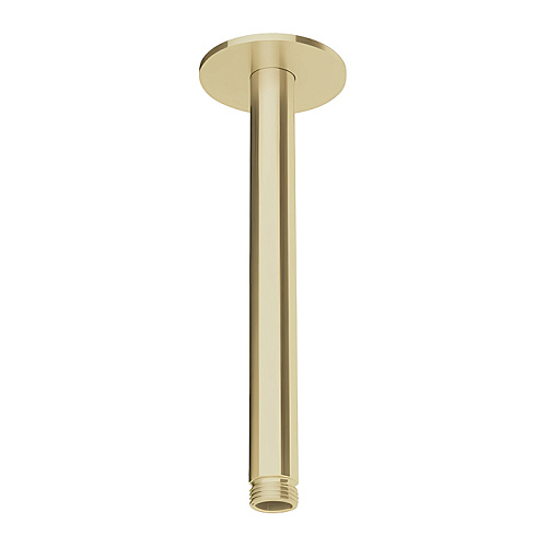 Almar Square Кронштейн для верхнего душа 30см., потолочный, цвет: Gold Polished PVD