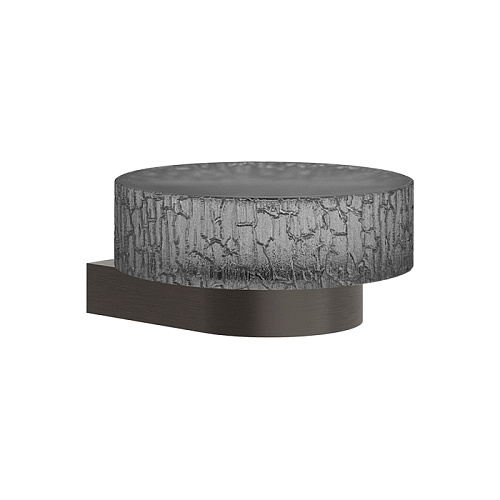 Gessi Incastri Мыльница подвесная, цвет: Black Metal Br. PVD /Light Smoke