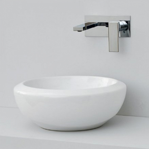 Artceram Blend Раковина 46 см, без отв., накладная, цвет: белый