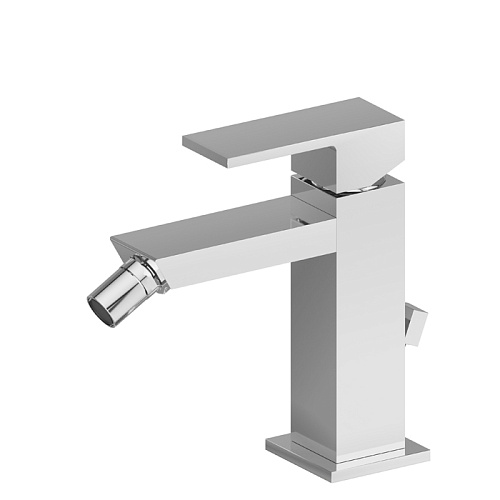 Newform Ergo Q Смеситель для биде, 1 отв., с донным клапаном, цвет: хром