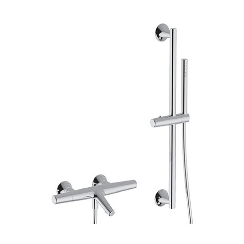 CISAL Vita Термостатиический  смеситель для ванны с ручным душем 1 режим,  цвет: хром