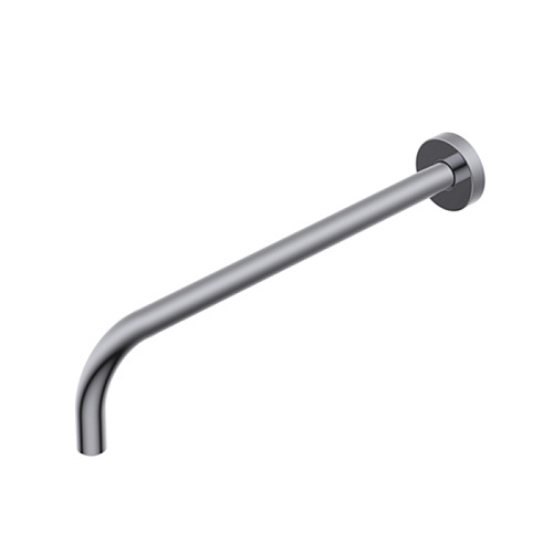 Ritmonio Shower heads Кронштейн верхнего душа L=35см., горизонтальный, круглый, из латуни, цвет: Brushed