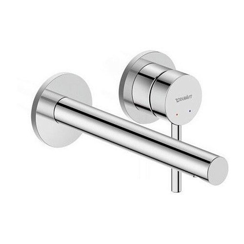 Duravit Circle Смеситель для раковины, встраиваемый, излив: 20см., цвет: хром