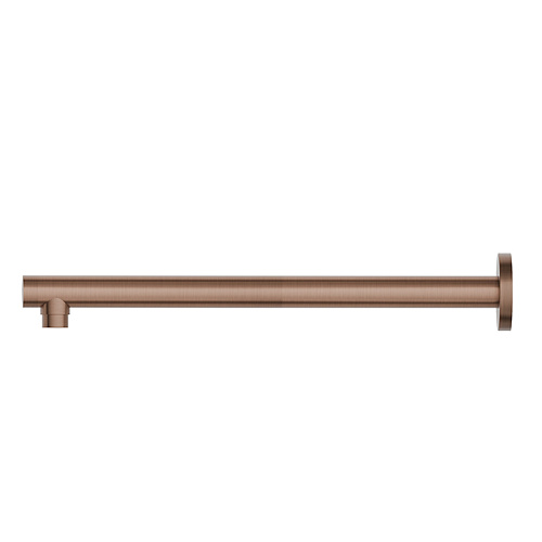 Newform X-STEEL 316 Кронштейн для верхнего душа, настенный., L=350 мм, G1/2", цвет: PVD Brushed copper bronze