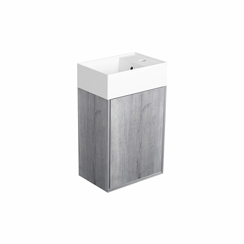  SIMAS AGILE Тумба подвесная 40x27xh51 см, для раковины AG40., 1 дверца, цвет: BARRIQUE