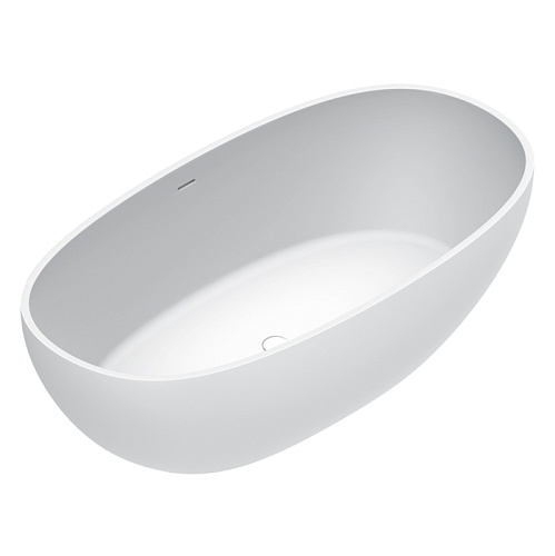 Catalano Solid Ванна отдельностоящая 176х91хh52см, с переливом, сифон в комплекте, цвет: белый матовый
