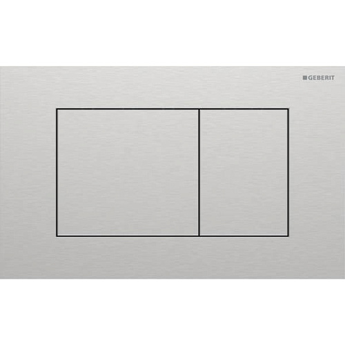 Geberit Sigma40 Клавиша для двойного смыва, квадратная: Матированный