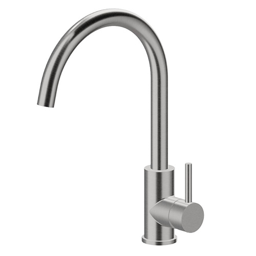 Newform Reasl Steal Смеситель для кухни, 1 отв., цвет: нержавеющая сталь