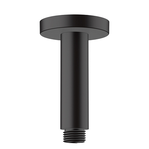  Hansgrohe Vernis Blend Потолочное подсоединение 100 мм, цвет: матовый черный 