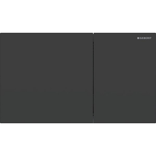 Geberit Sigma70 Клавиша для двойного смыва, квадратная: Черный матовый
