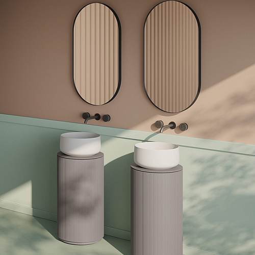 Artceram Opera Тумба с раковиной 72х40см., напольная, 1 дверка, цвет: platinum