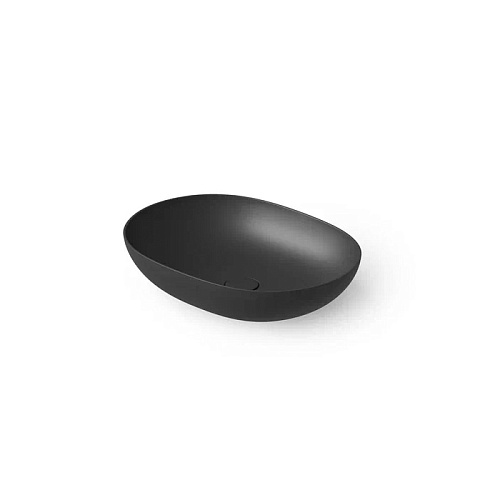 Dea Design Washbasins Раковина 52х38х12см., накладная, без отв., Solid Surface, цвет: Black №16