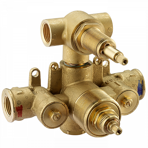 CISAL Встраиваемая часть термостатического смесителя с переключателем на 2 положения, ZA01810104