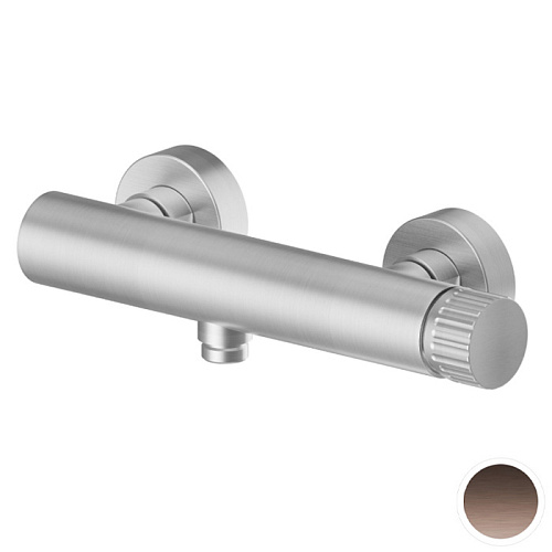Newform Steel Line Смеситель для душа, настенный, цвет: pvd brushed copper bronze
