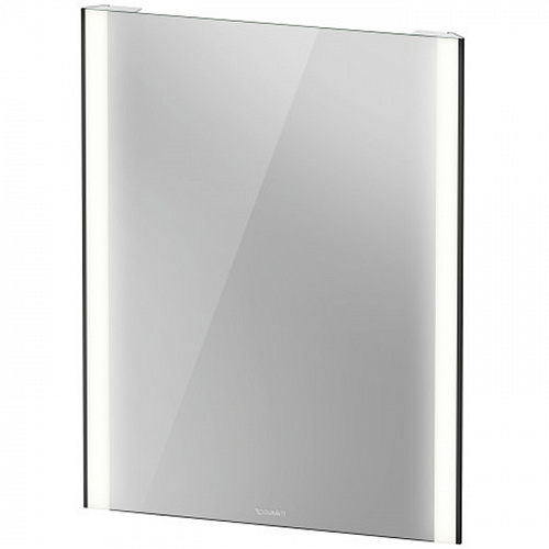 Duravit XViu Зеркало с подсветкой 62x80см, сенсорное управление, цвет: черный матовый