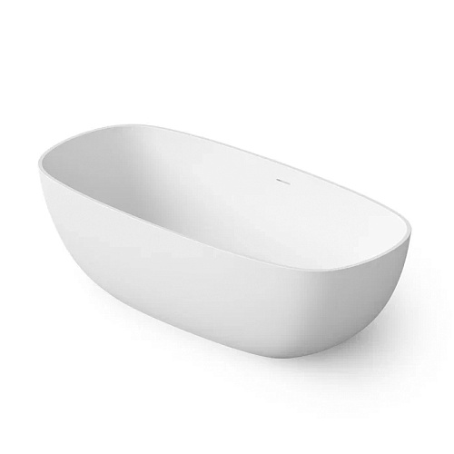 Dea Design Modern Ванна 162х80х54см., отдельностоящая, Solid Surface, цвет: White №18