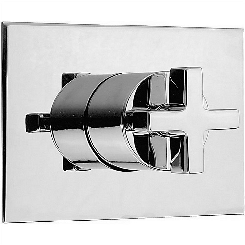 CISAL Barcelona Переключатель на 3 положения, цвет: хром