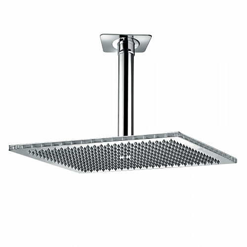 BOSSINI DREAM-RECTANGULAR Верхний душ 500 x 400 мм 1 режим - держателем вертикальным 300 x Ø 36 мм, цвет: хром