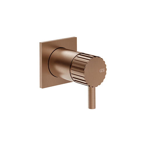 Gessi Incastri Смеситель для душа, настенный, цвет: Copper Br. PVD