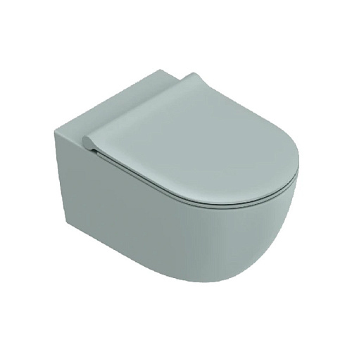 Catalano Sfera Унитаз 55x35см., подвесной, безободковый, Tornado, Cataglaze+, цвет: Acqua satinato