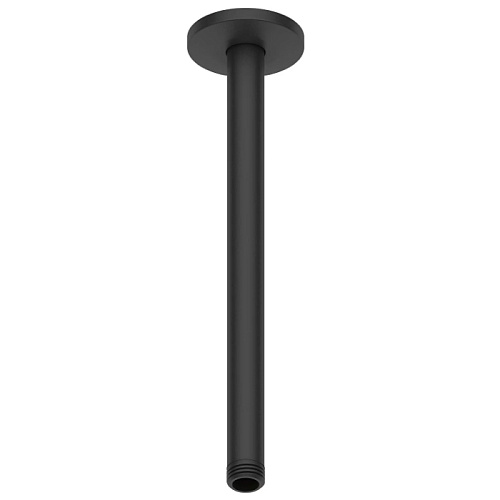 Duravit Shower Кронштейн для верхнего душа 30см., потолочный, цвет: черный матовый