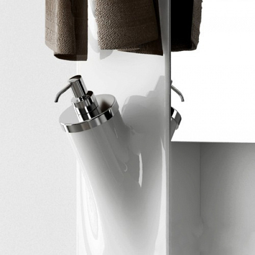 Artceram Sotto Up Дозатор для жидкого мыла, подвесной, цвет: белый/хром 
