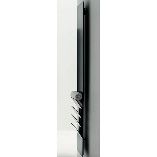 Antrax Flaps Полотенцесушитель L35хH121см., Dx, электрический, цвет: черный матовый