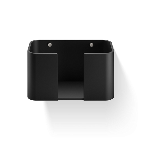 Decor Walther Black Stone WPTB Держатель для бумажных полотенец, подвесной, цвет: черный матовый / сталь матовая