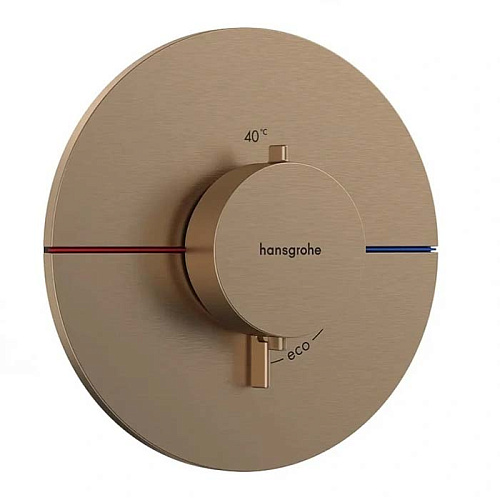 Hansgrohe ShowerSelect Comfort S Смеситель для душа, встраиваемый, термостатический, цвет: шлифованя бронза